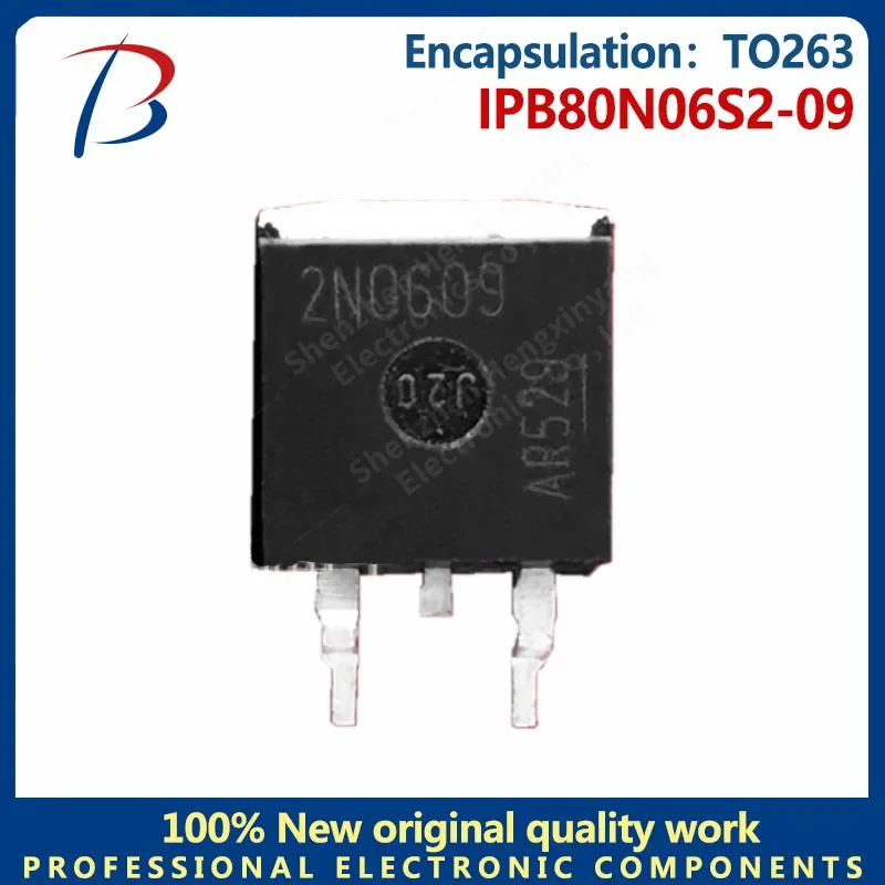 5PCS IPB80N06S2-09 2N0609 package TO263 55V80A MOS FET