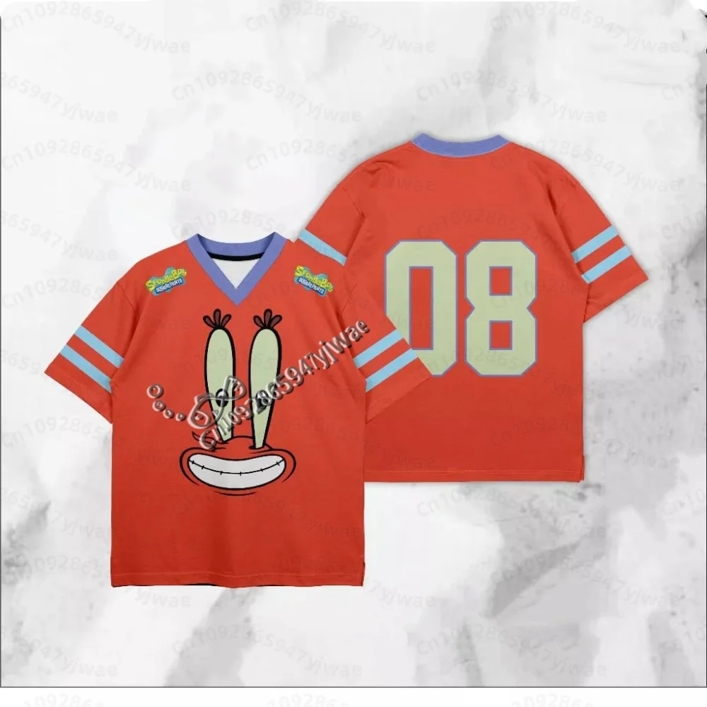 2026 Herren Cartoon Squidward Tentacles Patrick Star Großes Gesicht Allover-Print Erwachsenen-T-Shirt Familien-Schnelltrocknendes Weiches Damen- und Herren-T-Shirt – Detail 18