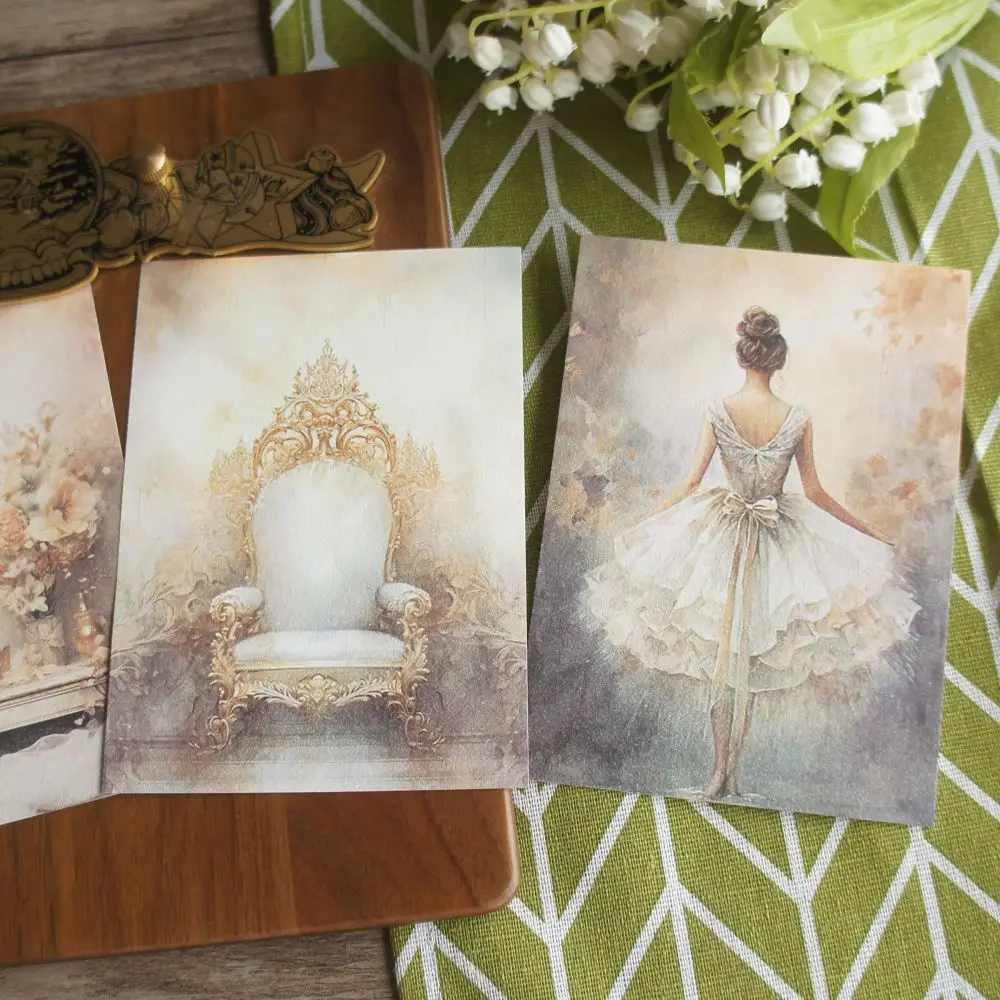 

30 Sheet Princess Dancing in The Wind Background Design Craft Paper Gift Decoration Scrapbooking Handmade DIY