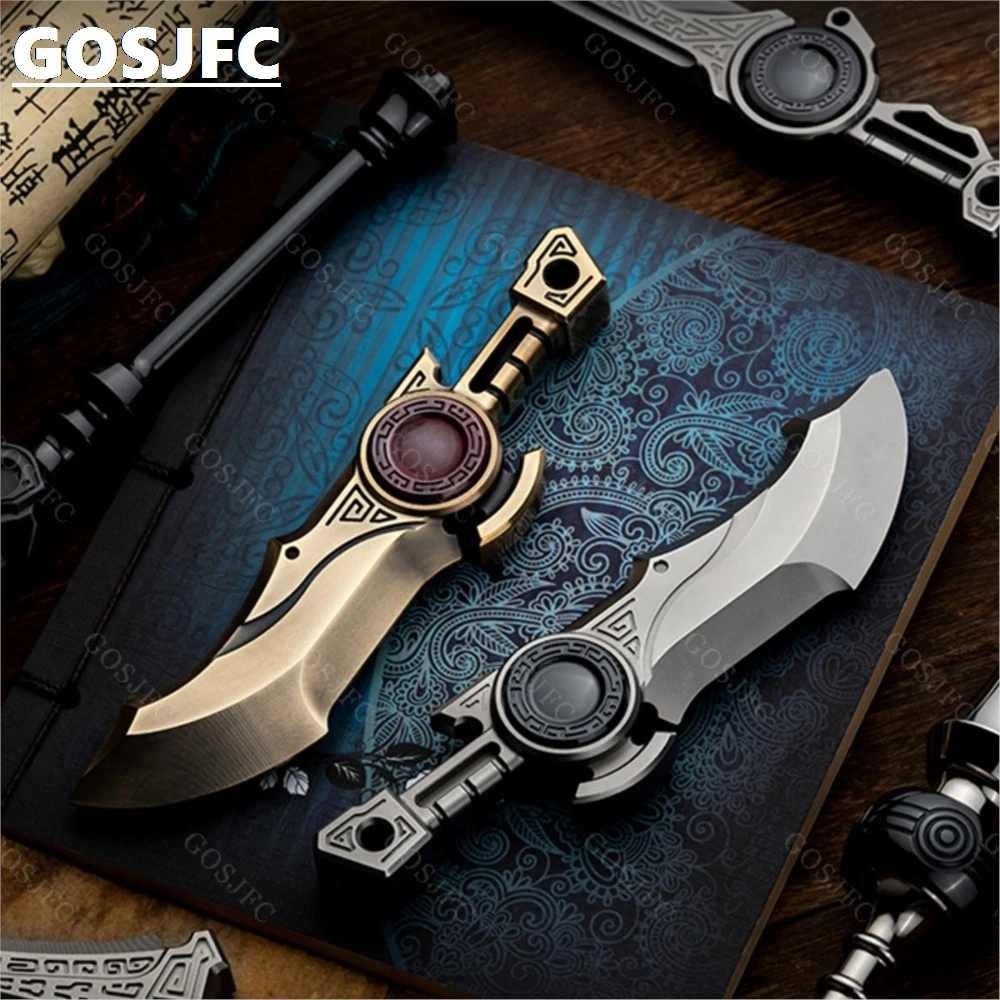 WANWU EDC Hongming Desktop EDC Metal Craft Handle Fidget Spinnner