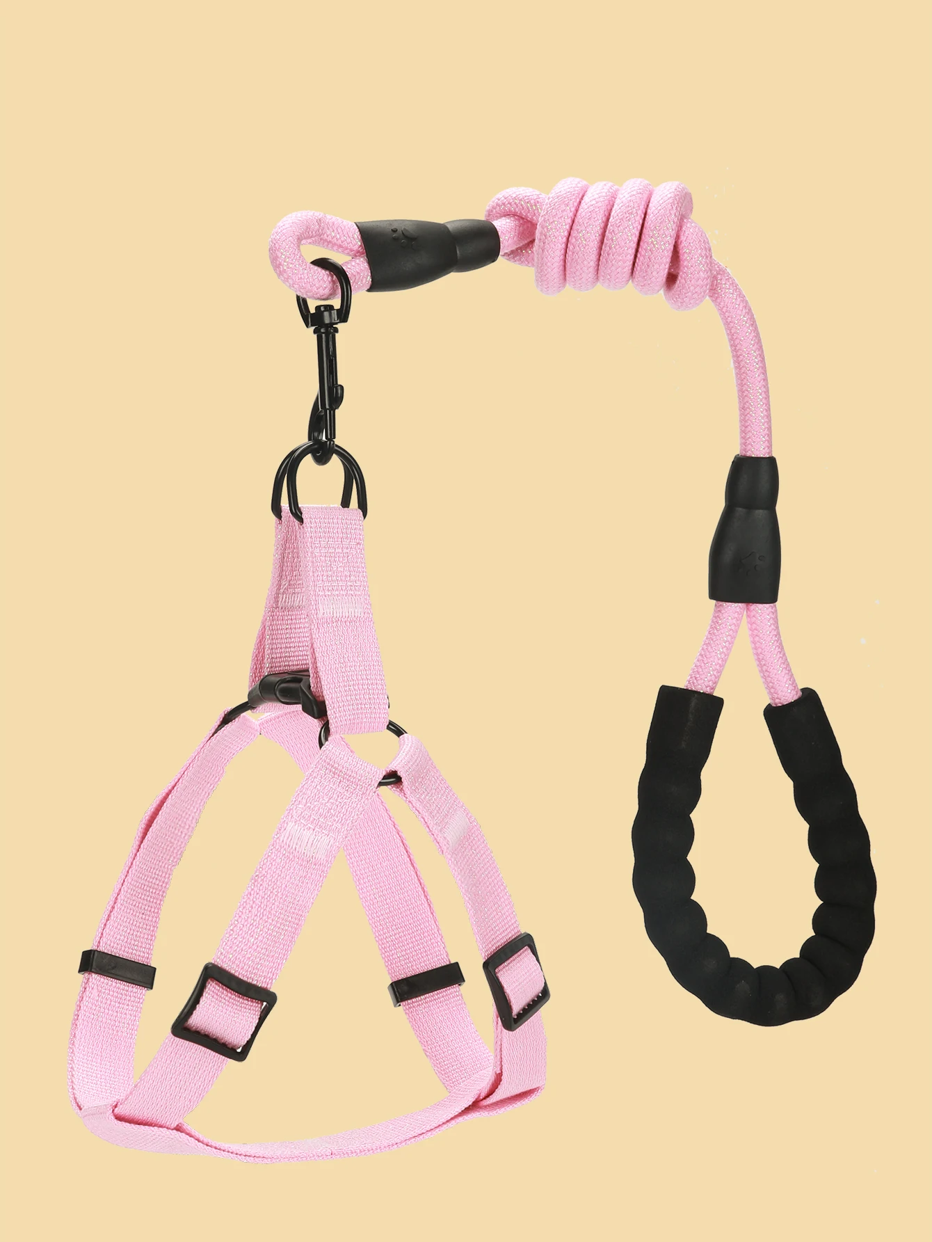 Pink  Leash for Cats and Dogs to Prevent Breaking Away Special Dog leash Chain Adjustable Pet Supplies