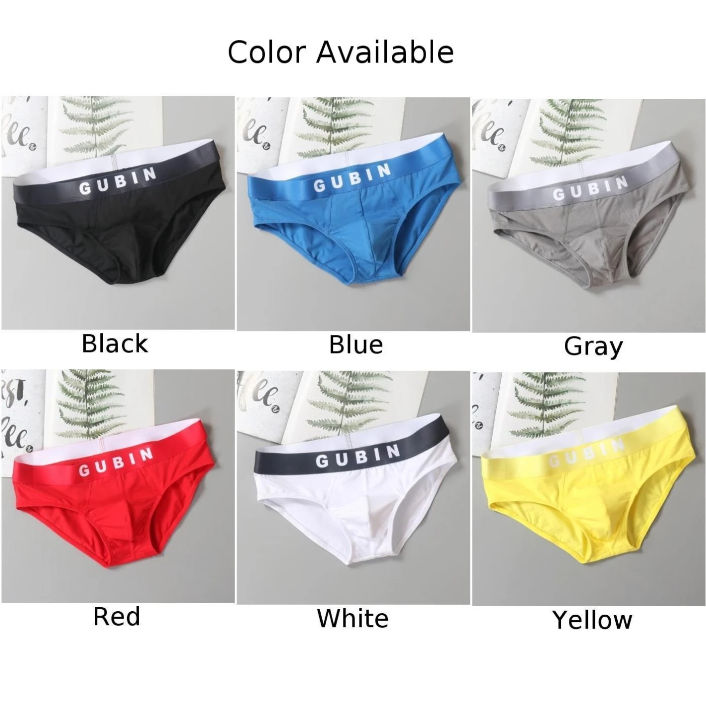 Underwear G-String 95% Cotton Low Rise Briefs with Breathable Pouch Trunks Underwear for Men Multiple Colors Available