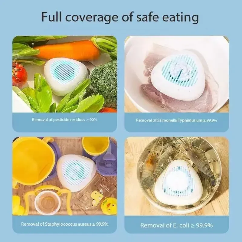 Очиститель фруктов и овощей, 1 шт., портативный автоматический очиститель овощей