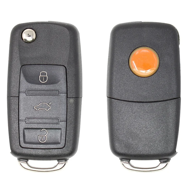 

Car Remote Key For Xhorse XKB501EN Universal Wire Remote Key Flip Fob 3 Buttons For VW B5 Type VVDI Key Tool