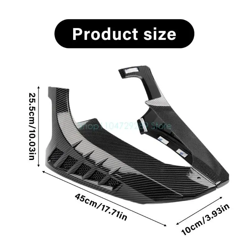 Tín hiệu rẽ xe máy Thiết kế sợi carbon Thiết kế đơn giản cho NMAX155