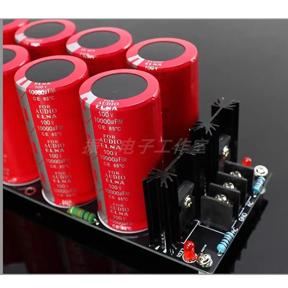 ELNA 8*10000UF 100V Schottky Rectifier Filter Power Supply Board Audio Amplifier