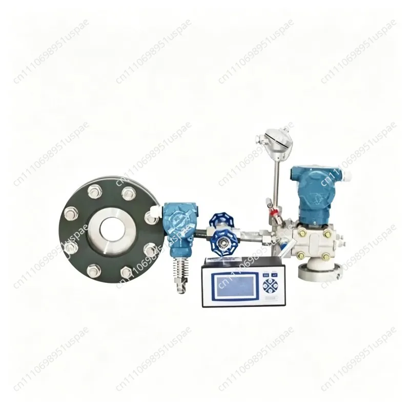 Precision Flow Meter with Sensor, Durable Nozzle Design for Vapor Hot Oil Liquid Measurement