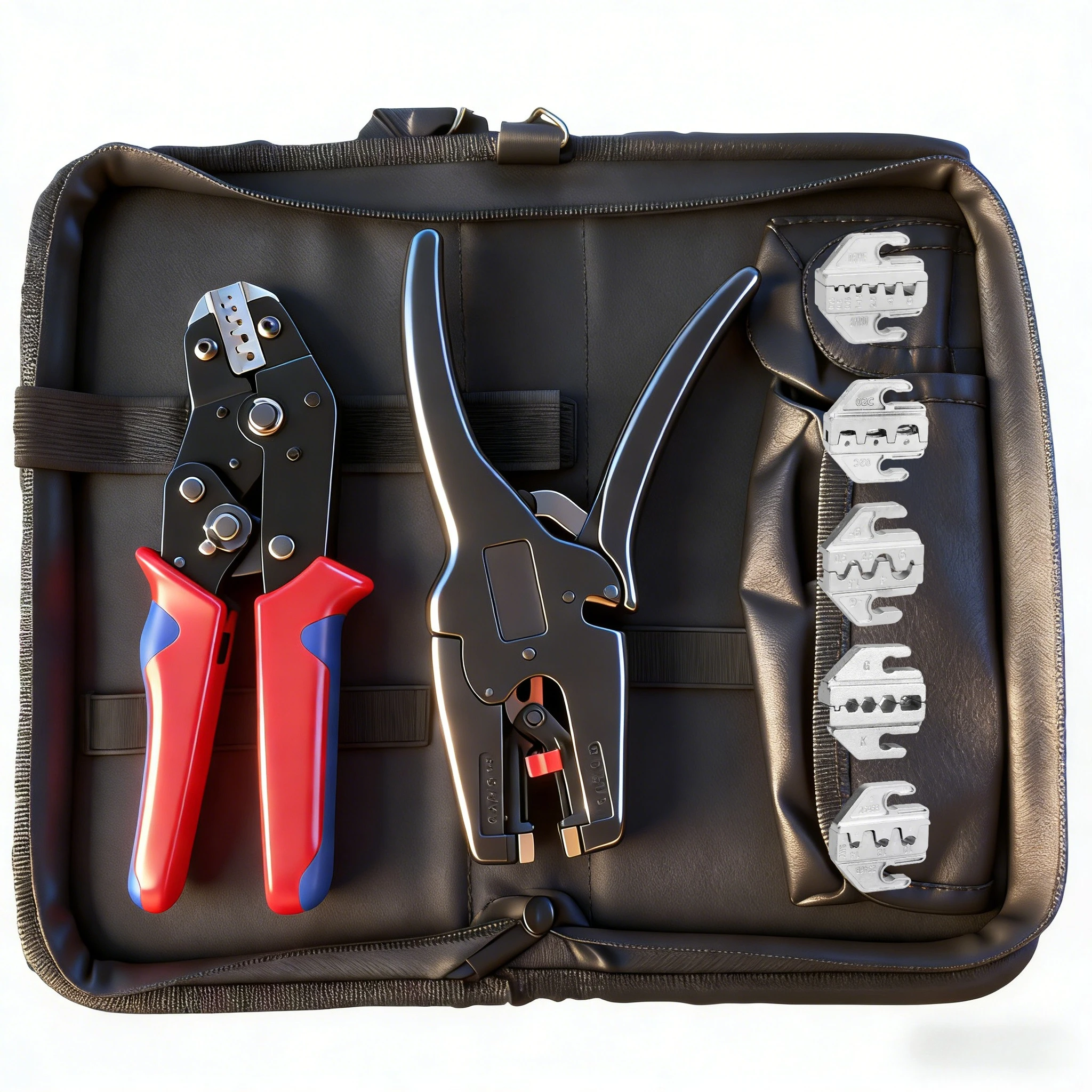 SN-68B Ratchet Crimper Tool Change Jaws Kit Automotive Service Kit Crimping Plier For Non-insulated/Open Barrel/Dupont Connector