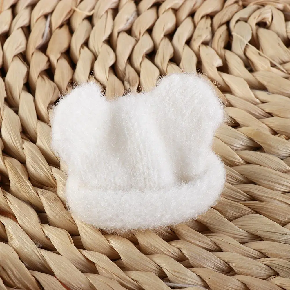 

BJD Doll Hat Knitted Mini Knitted Hats Mini Colorful DIY Doll Decorative Cap Cute Handmade Materials Knitted Finger Cap BJD Doll