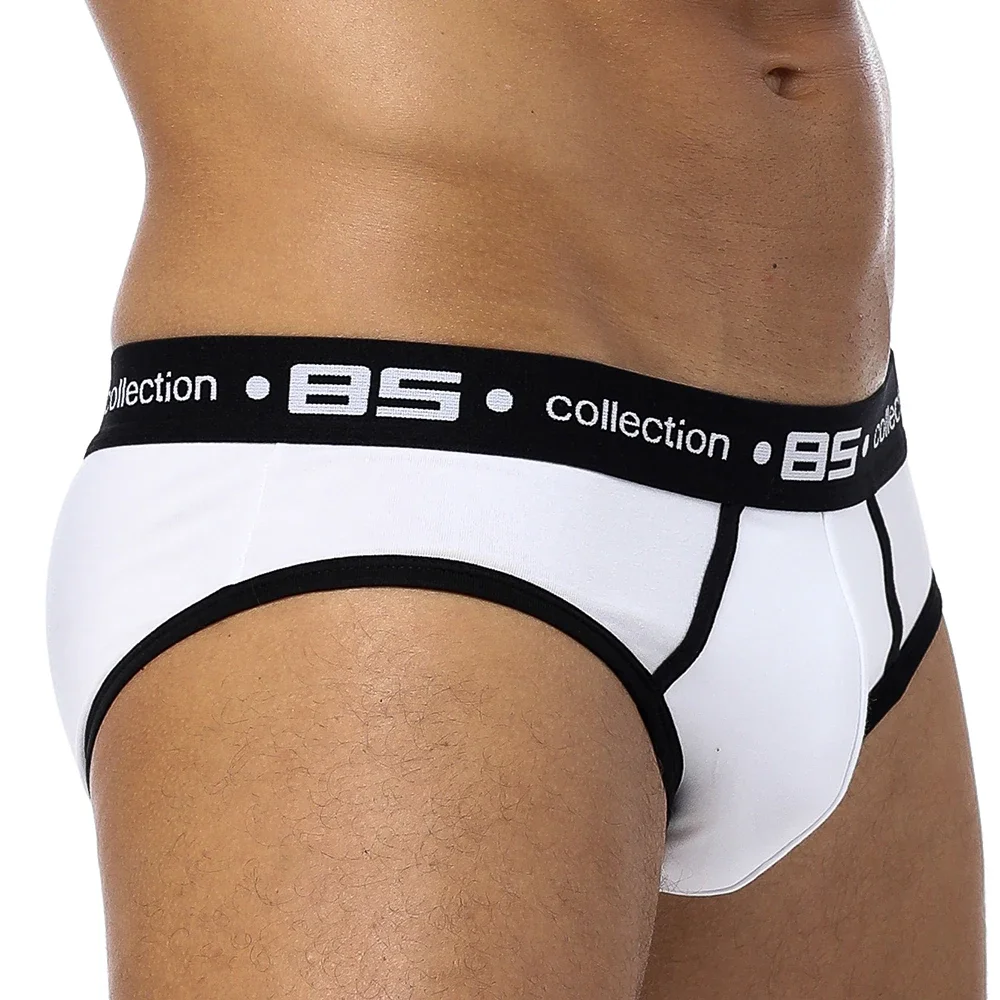 Ropa interior sexi para hombre, calzoncillos de algodón a la moda, suspensorio masculino cómodo, calzoncillos para hombre BS68