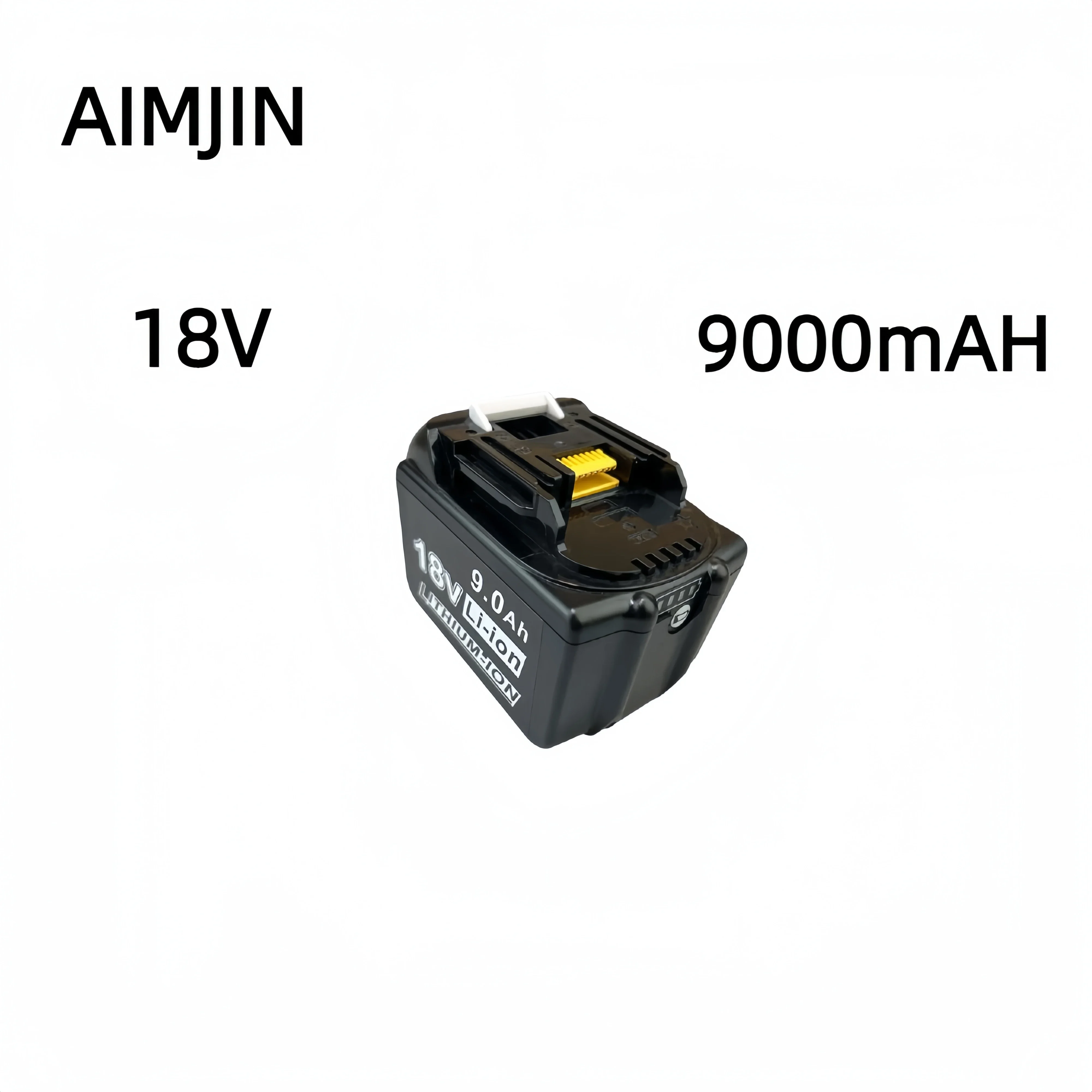 Литий-ионный перезаряжаемый Новый электроинструмент для Makita 18 в 9000 мАч 100%