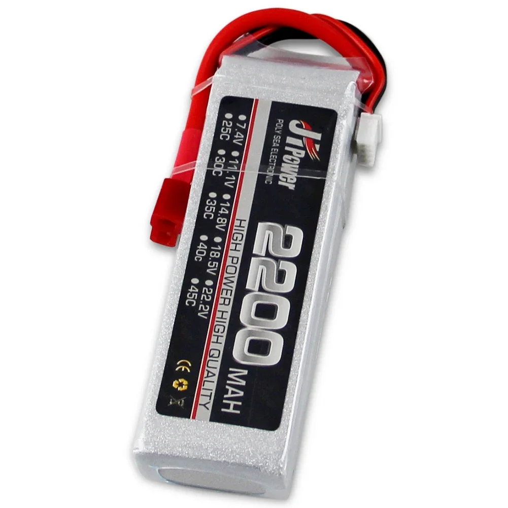 4S LiPo Battery 14.8V lipo 4S 2200mAh 75C RC LiPo XT60-Tplug Deans XT90 For Airplane Quadcopter Helicopter Drone Tank Trueck