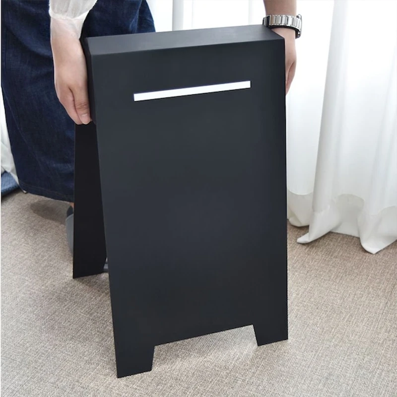 Outdoor vertical floor-to-ceiling signboard, billboard triangle display board