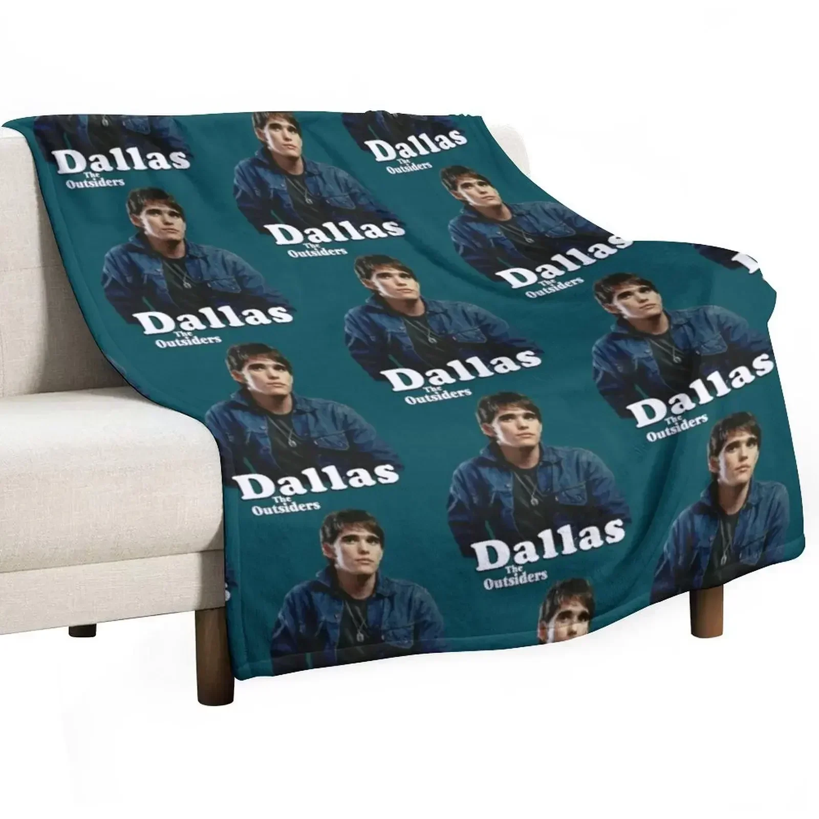 Dallas Winston (The Outsiders) Throw Blanket funny gift Summer Blankets