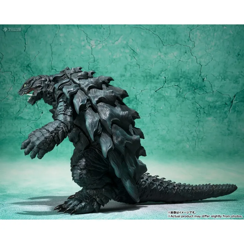 BANDAI Genuine S.H.MonsterArts Series Godzilla (1972) and Gamara (2023) Movable Finished Product Model Exquisite Toys Collect