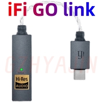 iFi GO link Portable USB Balanced DAC Headphone Amplifier Dongle Dynamic Range Enhancement Total Harmonic Distortion Decoder
