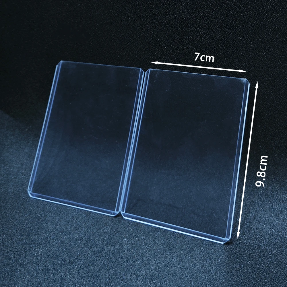 25Count 35PT Toploader 3''x4''-Clear Border Fit for Baseball&Trading&Sports Cards-Ideal Gift for Card Collectors