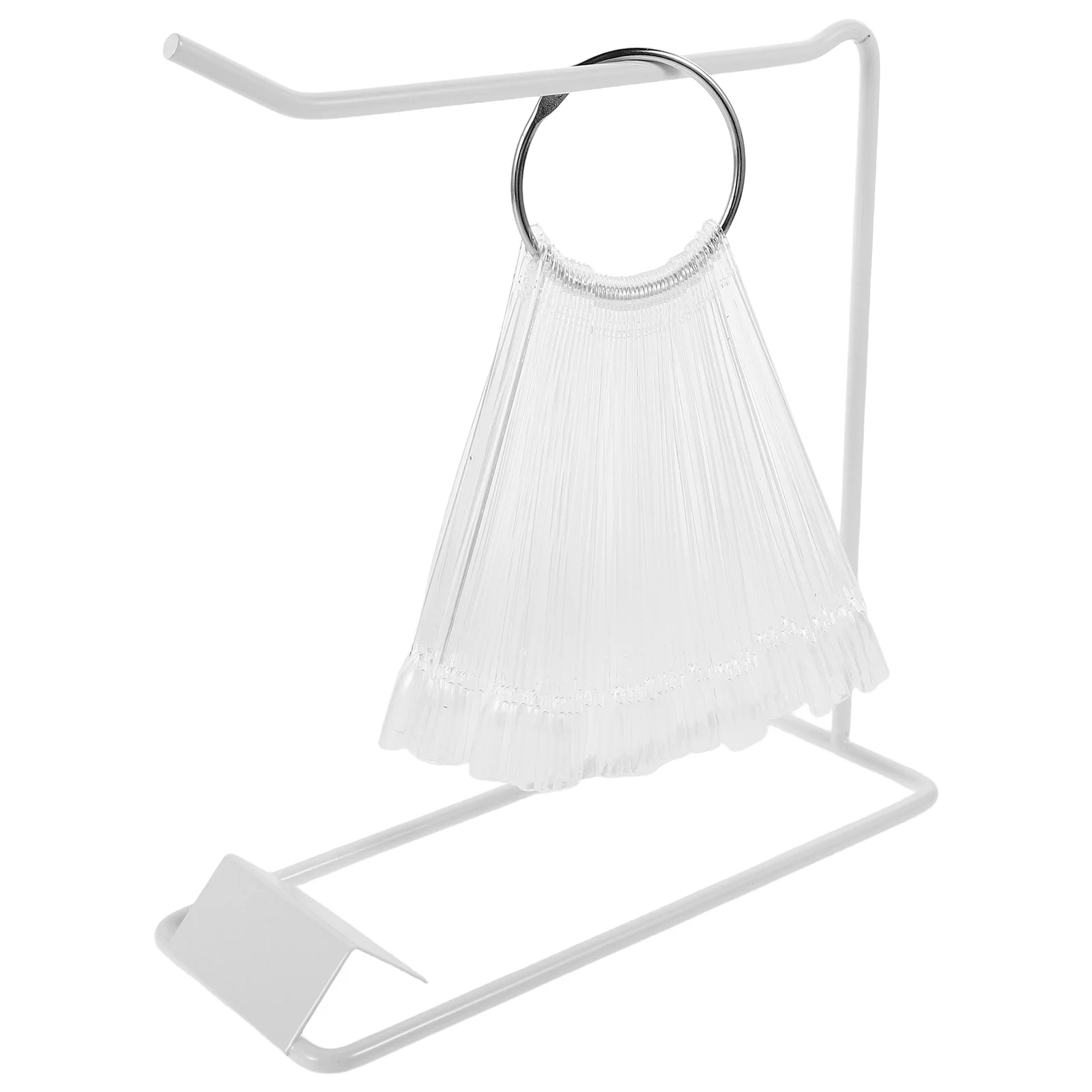 1 set Art Board Iron Holder Ring Acryl Polish Kleurpraktijk Monster Sticks Manicure Training Tools Salon Display Kit Nail Art