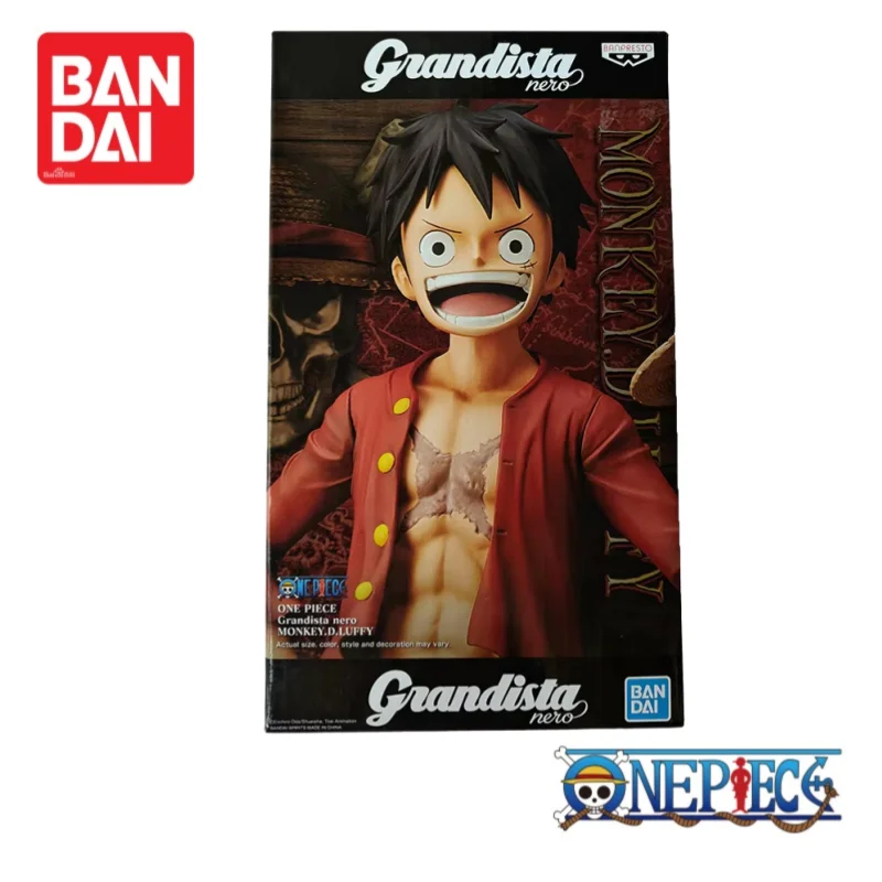 

В наличии оригинальные 100% натуральные Bandai Banpresto One Piece Луффи аниме товары фигурка украшения праздничные подарки