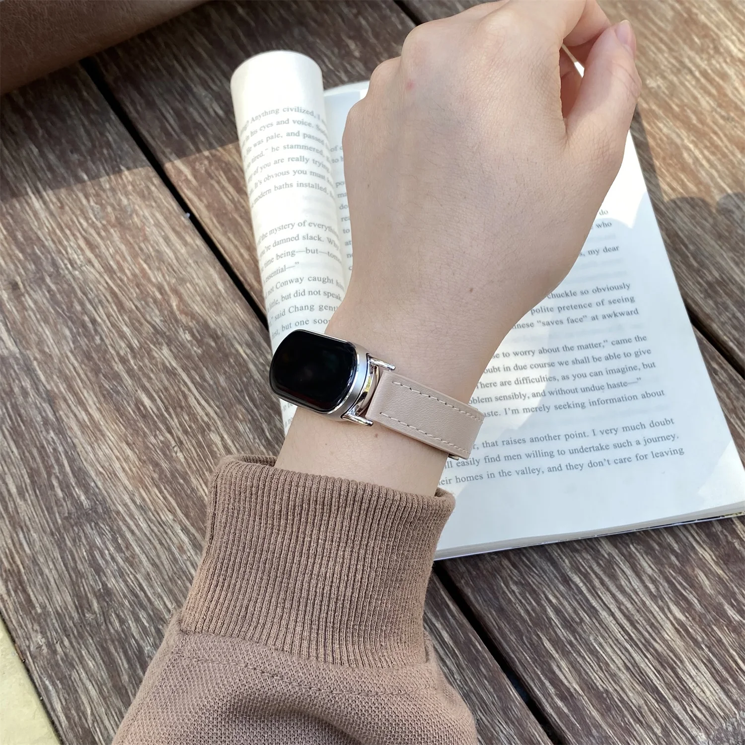 Neues Leder-Sportarmband für Xiaomi Mi Band 10/9/8 Zweifarbiges Magnetarmband für Xiaomi Band 10 9 8 Smartwatch Ersatzarmband – Detail 14