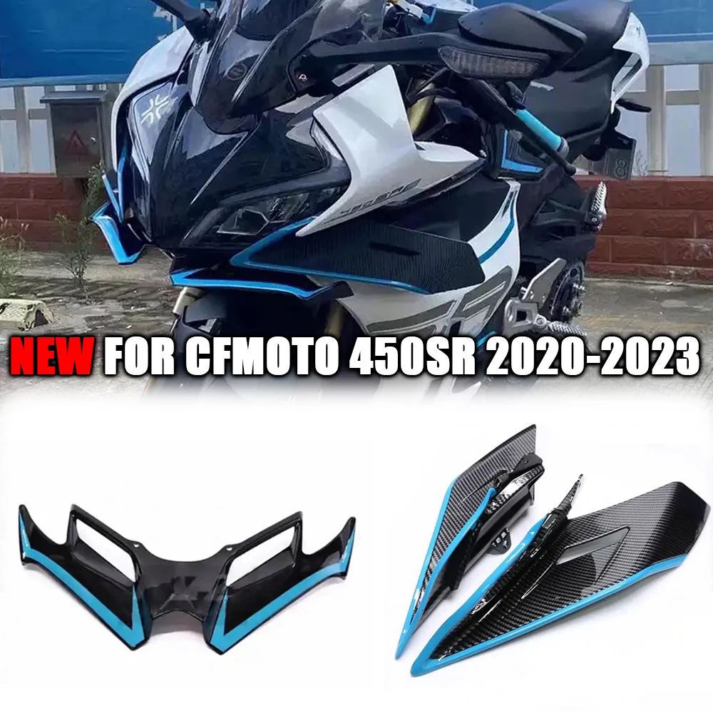 

For CFMOTO 450SR 450 SR 2022 2023 450sr Motorcycle Mirrors Front Fairing Winglets Aerodynamic Wing Side Wings Spoiler Fairing