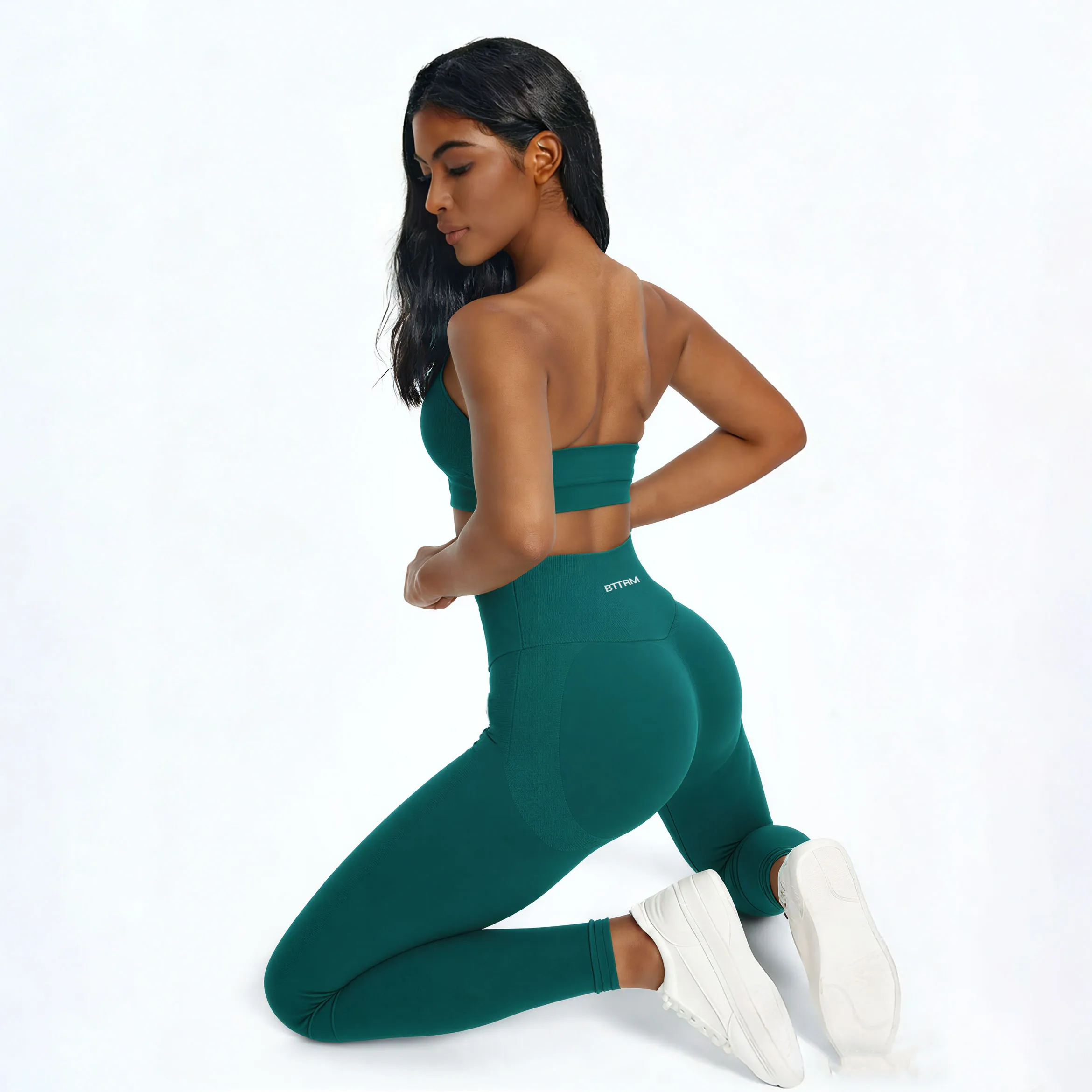 Better Me Women Yoga Leggings Hips Lifting Gym Leggings Seamless Sport Pants High Waist Fitness Leggings Bubble Butt Workout Run
