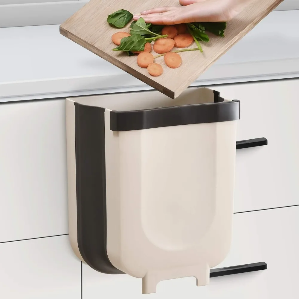 Folding trash cans for RVs  Household Folding Trash Can Waste Bin For Kitchen