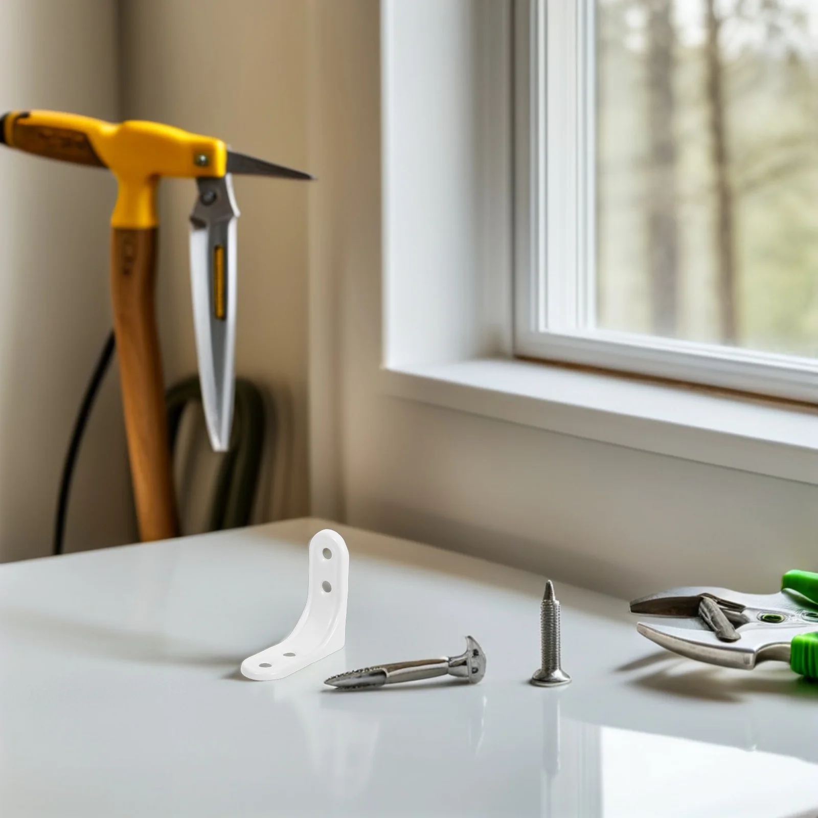 

12 Sets Heavy Duty Mount Brackets Cabinet Corner Braces for Shelves with Screws