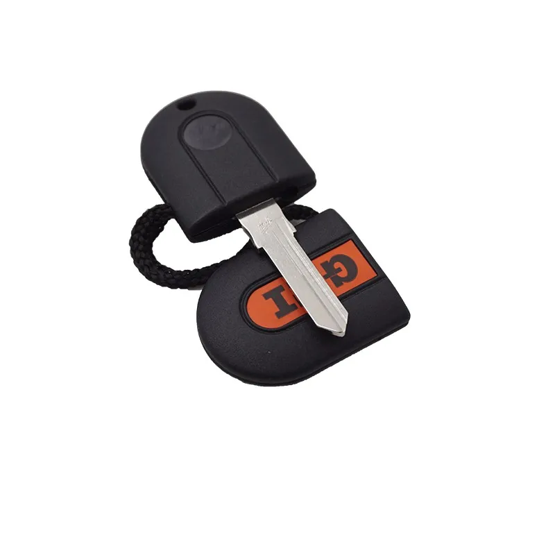 Xinyuexin Pill Key Shell Fob Fit for VW 16V VR6 TDI MK2 Golf G60 Key HU49 Uncut Blade with LED LIGHTING KEY No Logo Car Styling