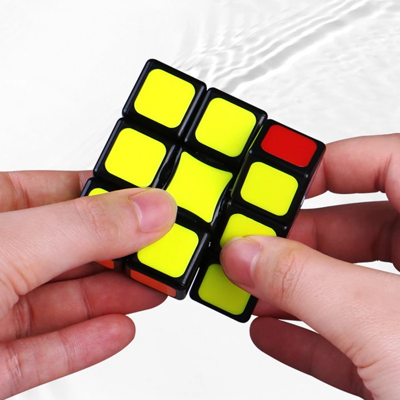 Qiyi 1x3x3 Magic Speed Cube Stickerless 3x3x1 puzzle Cubo Magico Twist  133 Cube Education Toys For Children