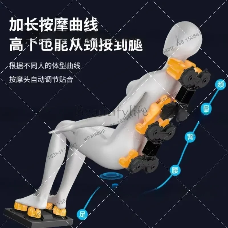 FG Luxury Intelligent Massage Chair Home Business Zero Gravity Shiatsu Relaxing Seat