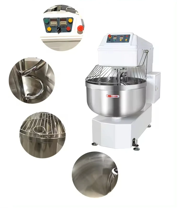 Новое состояние, съемная спиральная чаша из нержавеющей стали для приготовления хлеба и торта