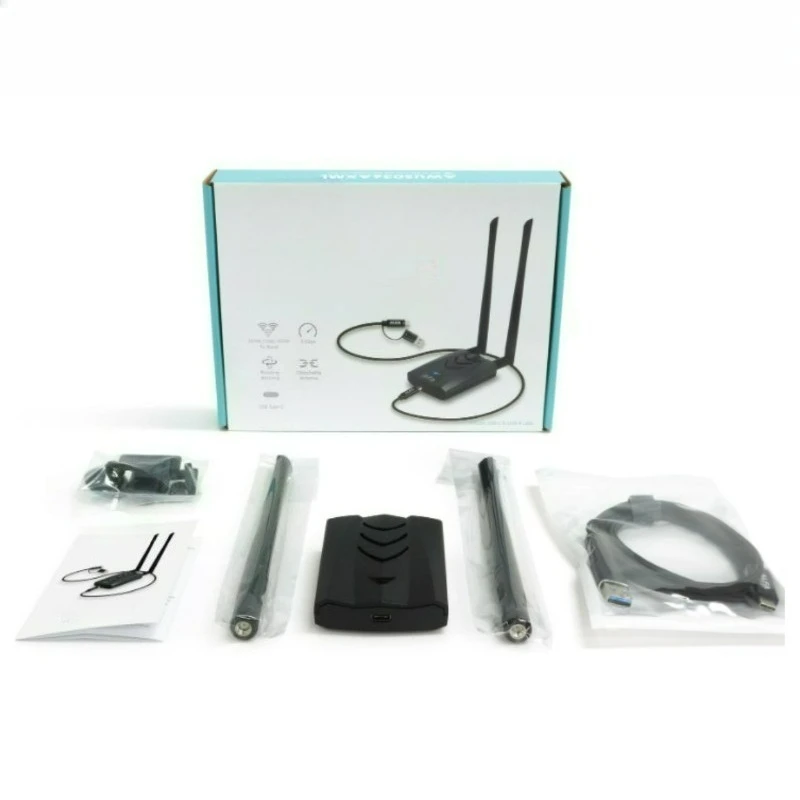 AWUS036AXML MT7921AUN WIFI 6E Tri-band Network Card