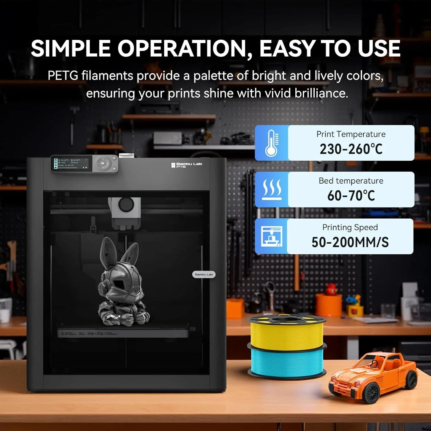 JAYO 9Roll PETG/PETG خيوط طابعة ثلاثية الأبعاد شفافة 1.75 ± 0.02 مللي متر 1.1 كجم/لفة صلابة عالية خيوط الجرح بدقة تناسب معظم طابعات FDM