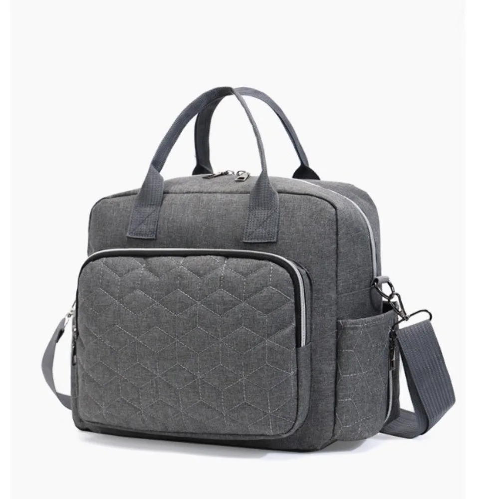 Waterproof Baby Diaper Bag Large Capacity Wear-resistant Nappy Bag Baby Care Storage Durable Maternity Shoulder Bag Baby Care