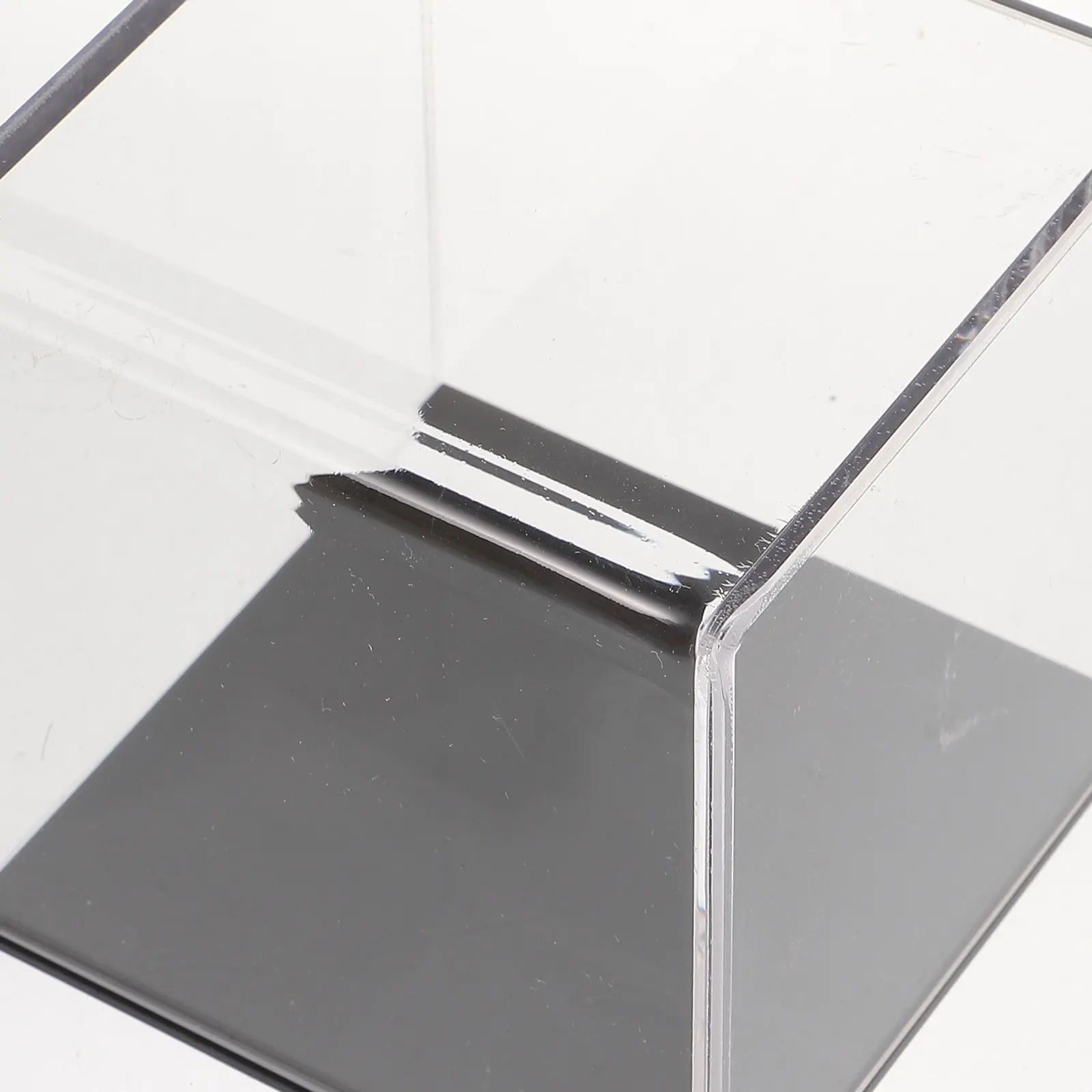 Acrylic Baseball Holder Display Case Clear Transparent Small Size Space Saving for Indoor Home Display Baseball Accessories