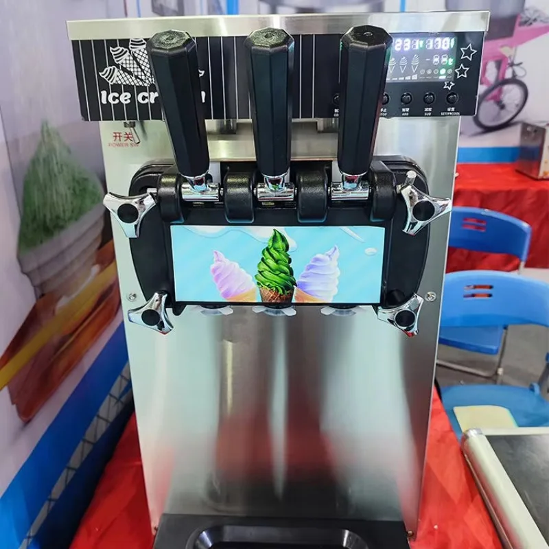Commercial Ice Cream Machine QDMECH Chinese Ice Cream Machine Snow Maker Ice Cream Machine