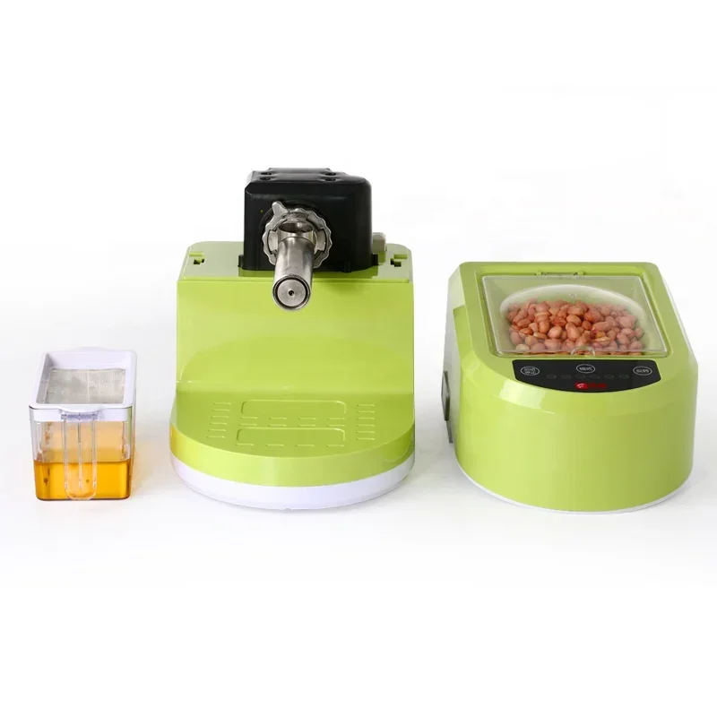 Mini Household Automatic Hot and Cold Pressing Small Electric Oil Press Machine Used for Olive