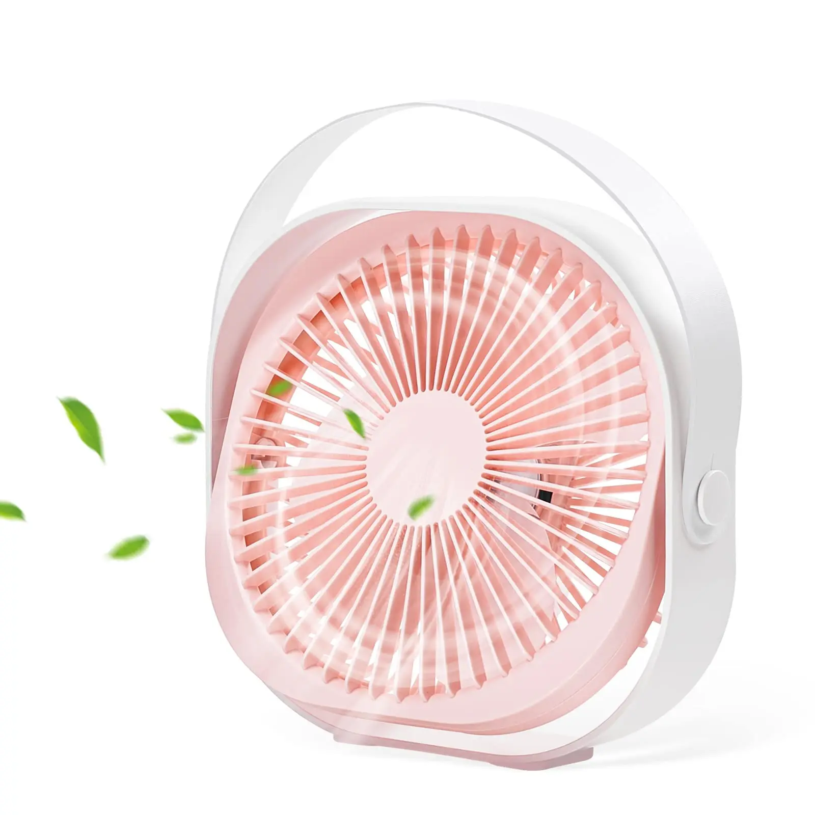 

6 inch portable desktop fan office home creative USB fan built-in 4000mah rechargeable battery fan small ultra-quiet desktop fan