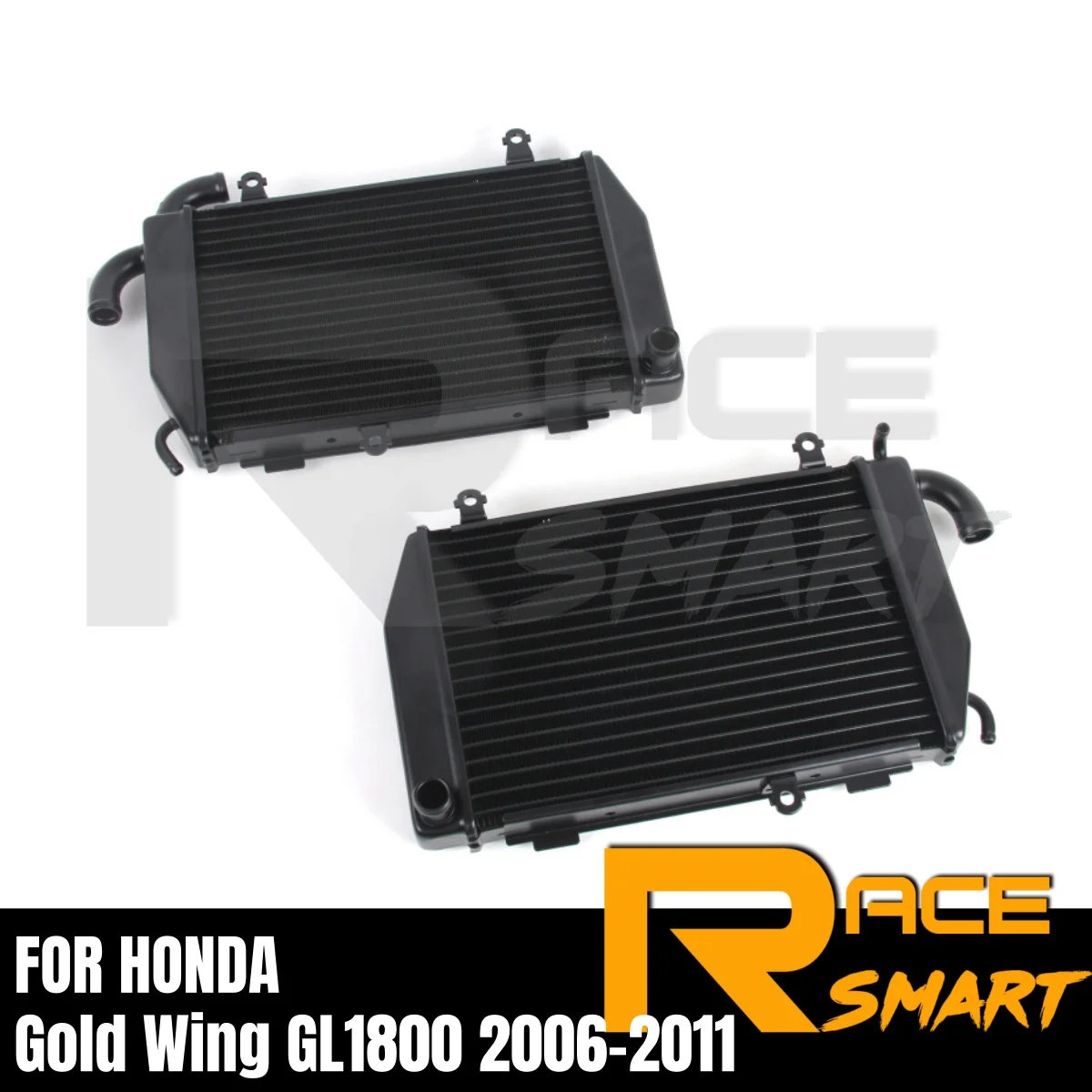 Motorcycle Radiator Engine Water Cooling Cooler System For HONDA GL1800 Goldwing 2006 2007 2008 2009 2010 2011 GL 1100