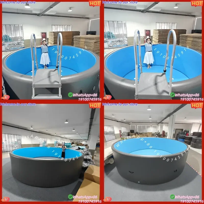 2026CE Giant Durable Kids Inflatable PVC Drop-seam Pool for Outdoor & Home Use, Customizable in Various Styles