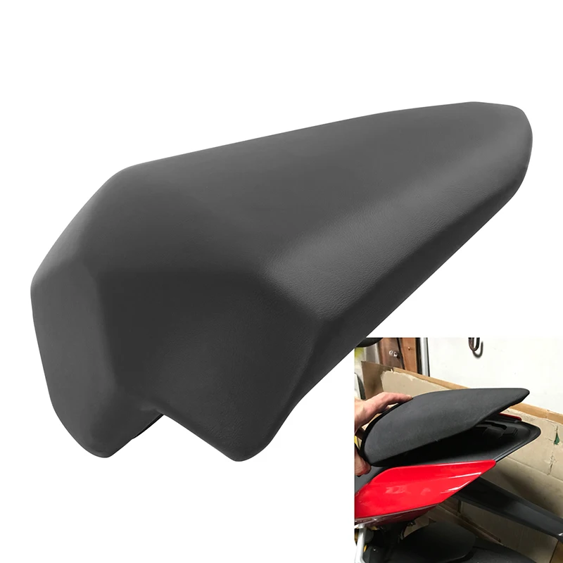

Motorcycle Black Rear Passenger Seat Cushion For Ducati Panigale 1100 V4 V4S 2018-2023 2019 2020 2021 2022