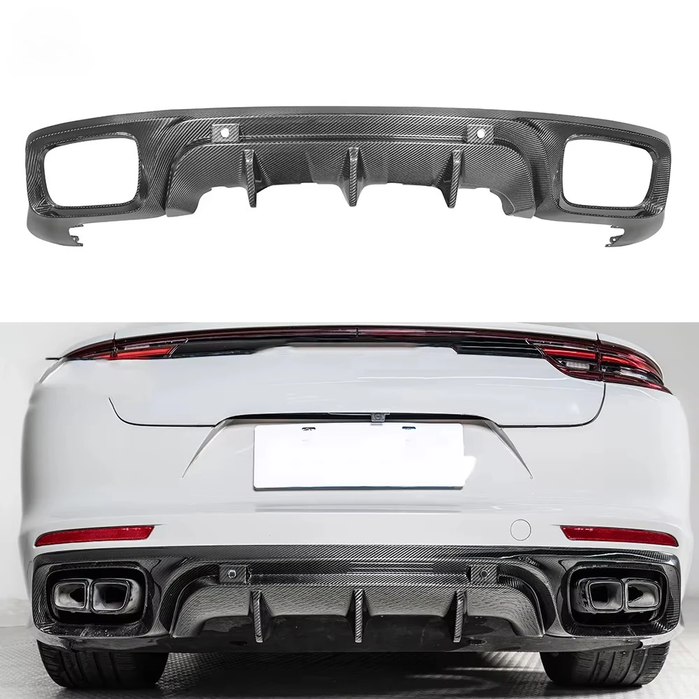 

Carbon Fiber Rear Lips Manufacturer Body Kit Bumper Lip for Cars for porsches Panamera 971.1 971.2 2017-2023