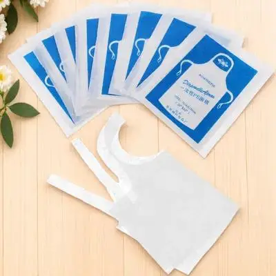 

25 шт. водонепроницаемых фартуков премиум-класса: практичные, простые, для защиты одежды, для готовки, кухни, подарки, без рукавов, для домашней работы