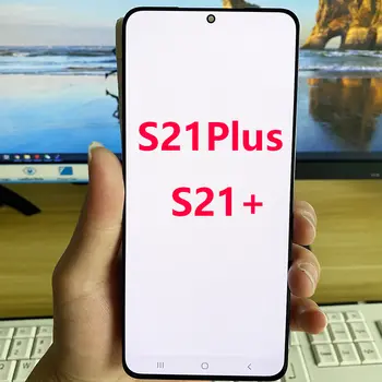 SUPER AMOLED LCD displej pro Samsung S21+ s rozlišením od 0 do 100 %, s rozlišením od 0 do 100 %, s dotykovou obrazovkou, digitalizátorem a rozlišením 6,7 10 nejlepší prodej OLED displej pro Galaxy S10 Plus - №1