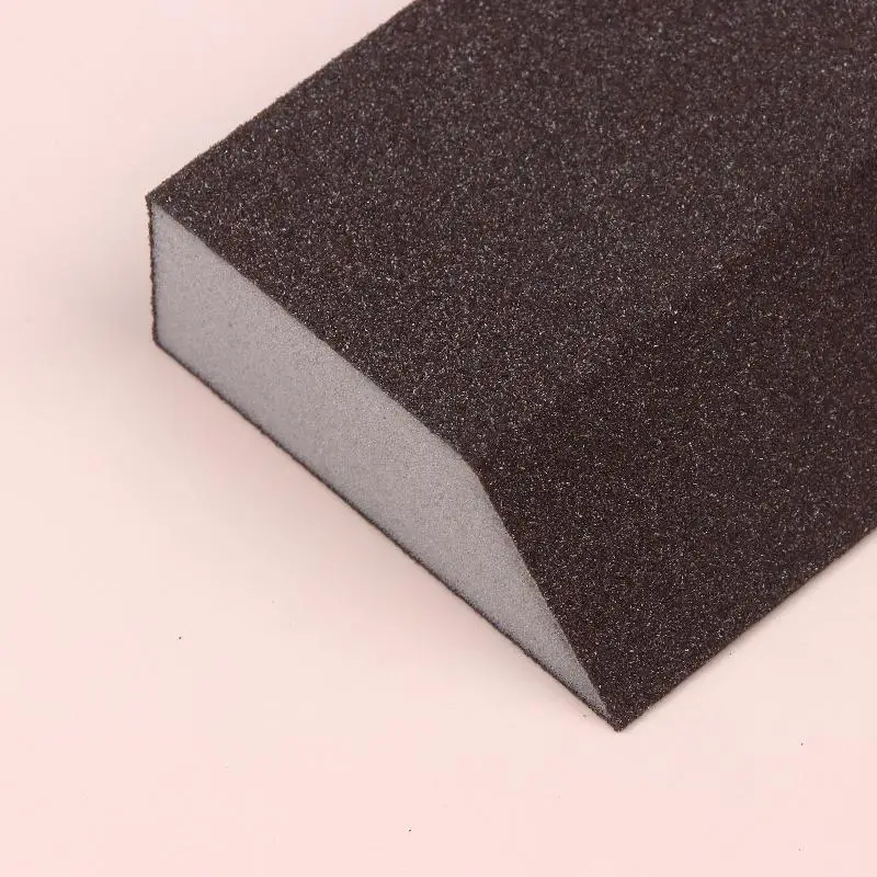 5Pcs/pack Single Sandpaper Sponge Set 60/80/100/120/180/220/240 Grit Sanding Block Combination, Washable Reusable