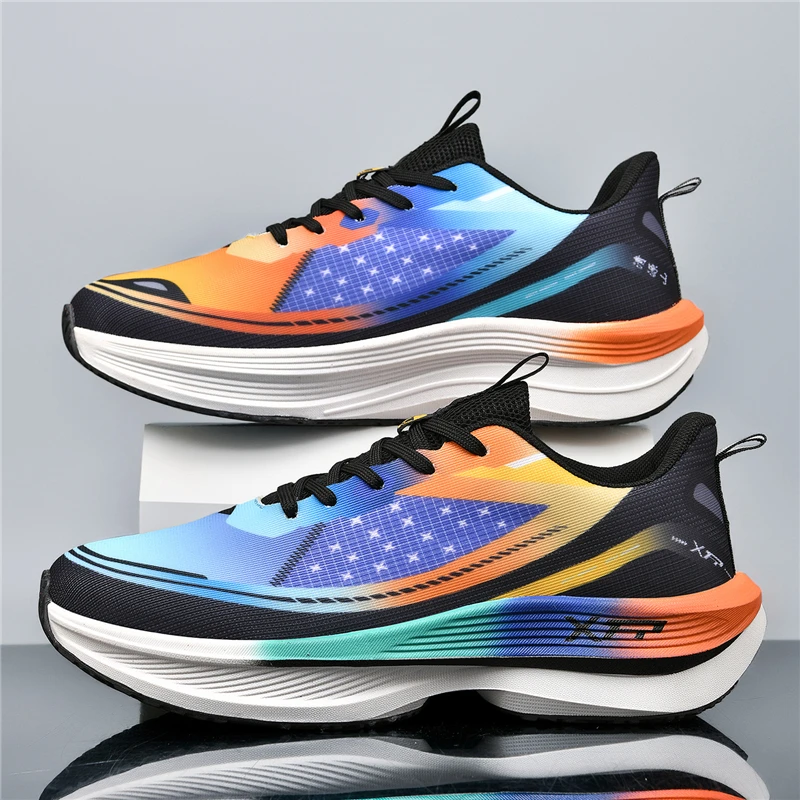 

2025 New Rebound Mens and Womens Sports Shoes Lightweight and Flexible Versatile Running Shoes Wrapped Comfortable Walking Shoes