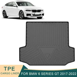 For BMW 6 Series GT G32 2017-2023 Car Cargo Liner box Mat TPE Anti-slip Trunk Mat Trunk Tray Carpet Interior Accessories