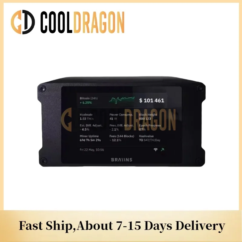 

Braiins Mini Miner-BMM 101 Bitcoin Miner Cooldragon