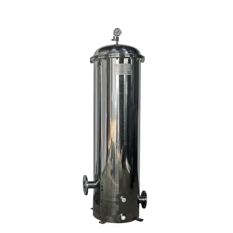 1 Micron 0.1 Micron Cartridge Water Filter Housing for Food Filtration System